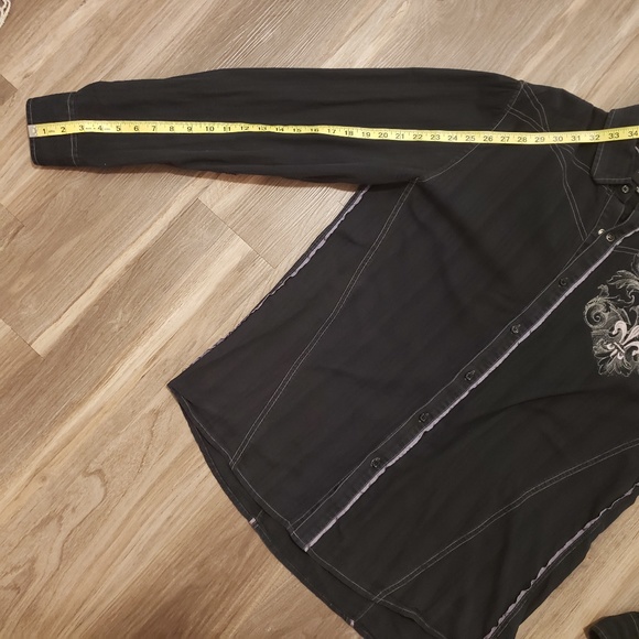 AT COLLINS Audeamus long sleeve Button Down - Picture 8 of 8